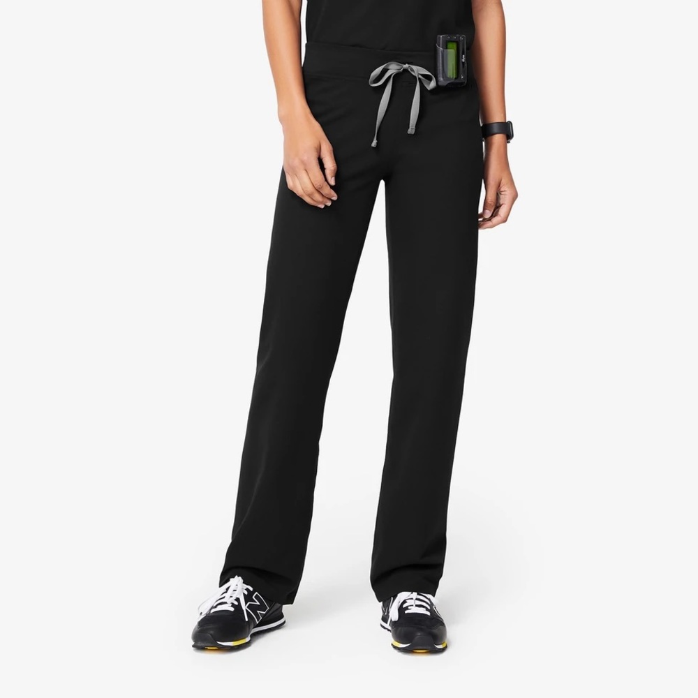 Figs Livingston Basic Scrub Pants Size Small Tall in black